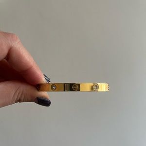 💎💍💎 Cartier style Love bangle 💎💍💎